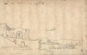 I Portici af John Robert Cozens